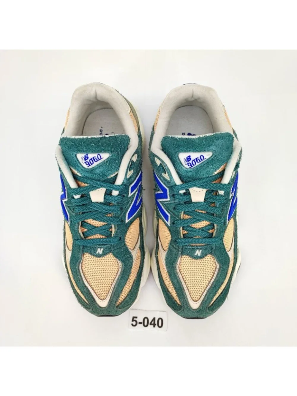 New Balance 9060 Women's 6.5 US Sneakers Suede Green GC9060GP